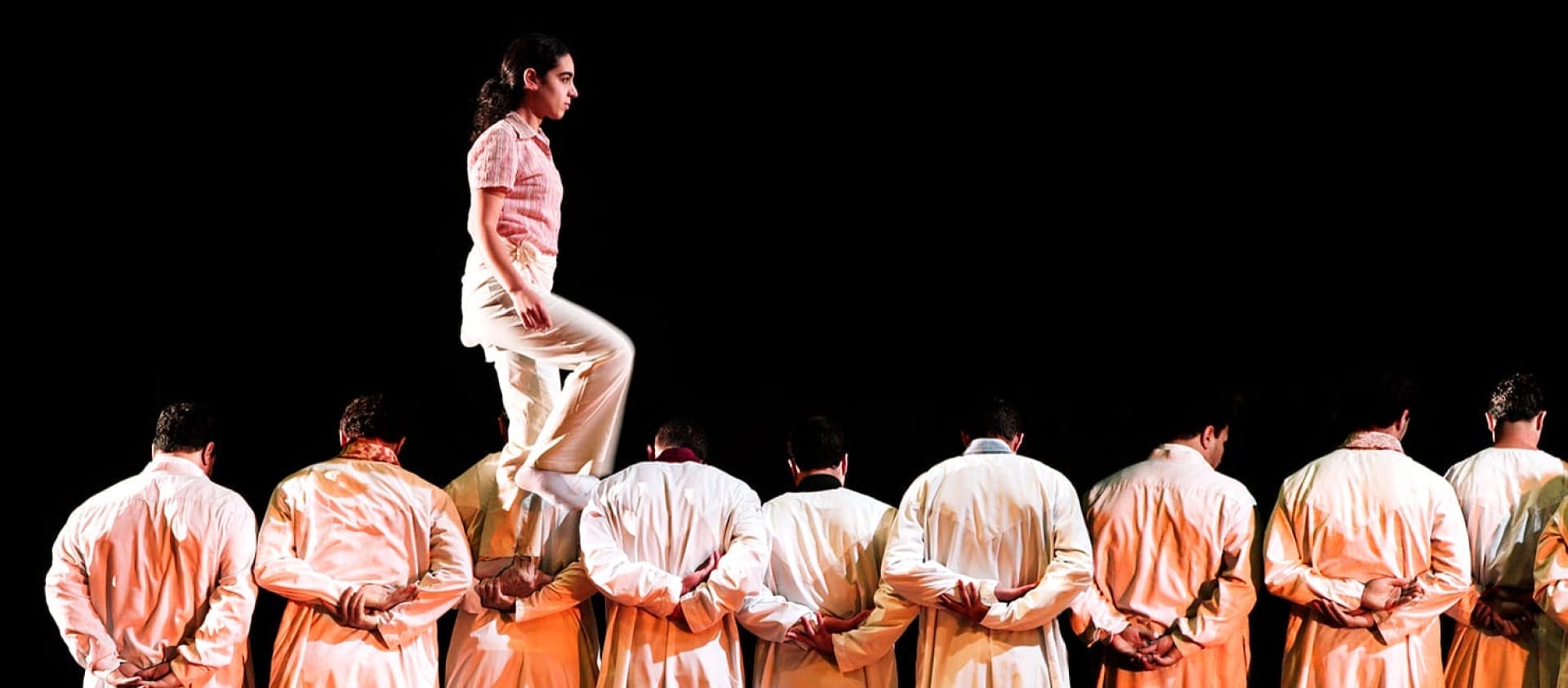 Moroccan acrobatics modern performance