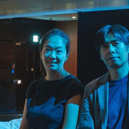 Kingsley Ng Stephanie Cheung | Sea of Words Photo courtesy: Ming Pao Weekly